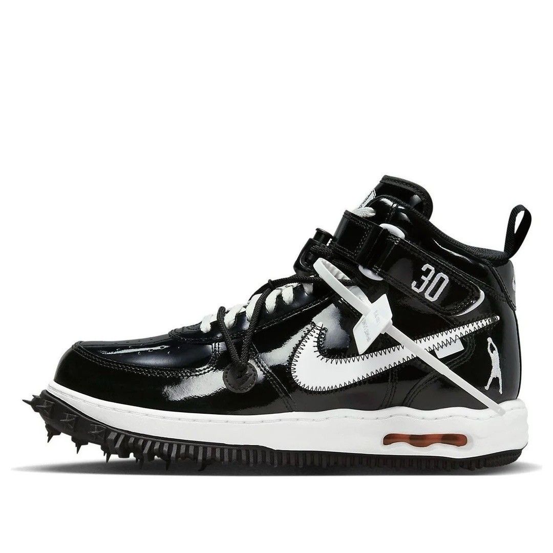 Size 11 Nike Air Force 1 Mid Off-White Sp Sheed Black White Mens Dr0500-001